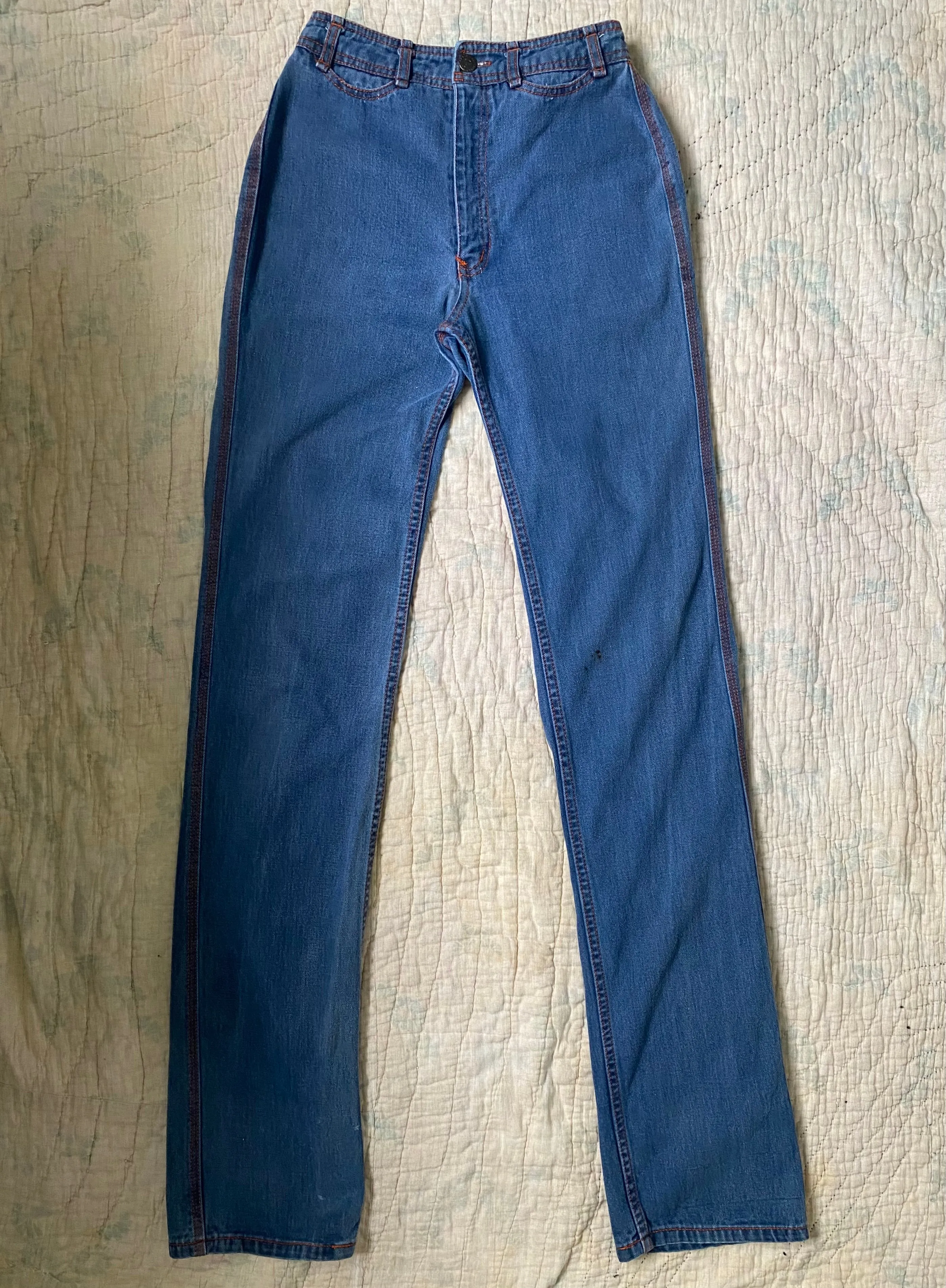 1980s N’est-Ce Pas? Straight leg denim 25 x 36