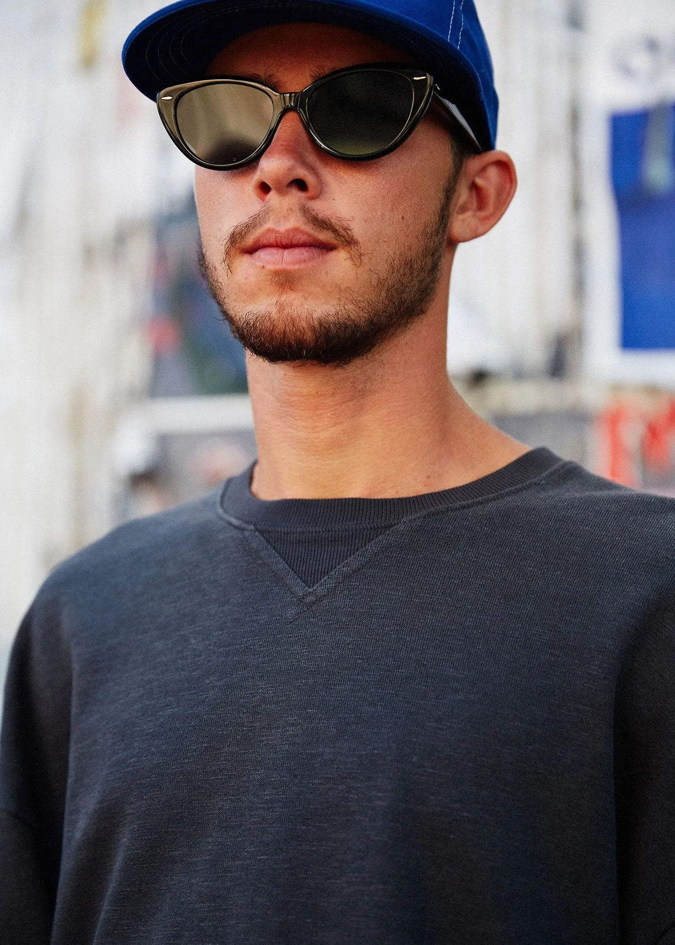 Afends Mens Sativa - Hemp Relaxed Crew Neck