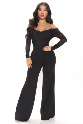 Always Sweet Jumpsuit - Black
