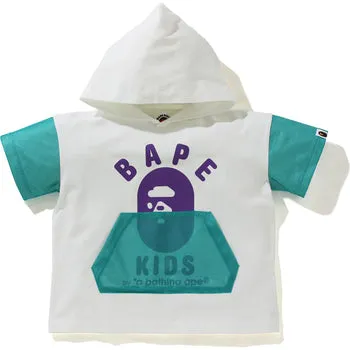 APE HEAD MESH PULLOVER HOODIE KIDS