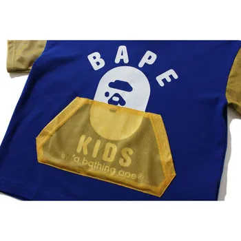 APE HEAD MESH PULLOVER HOODIE KIDS