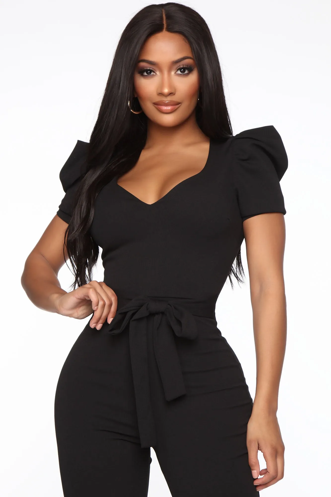Asking Myself Jumpsuit - Black