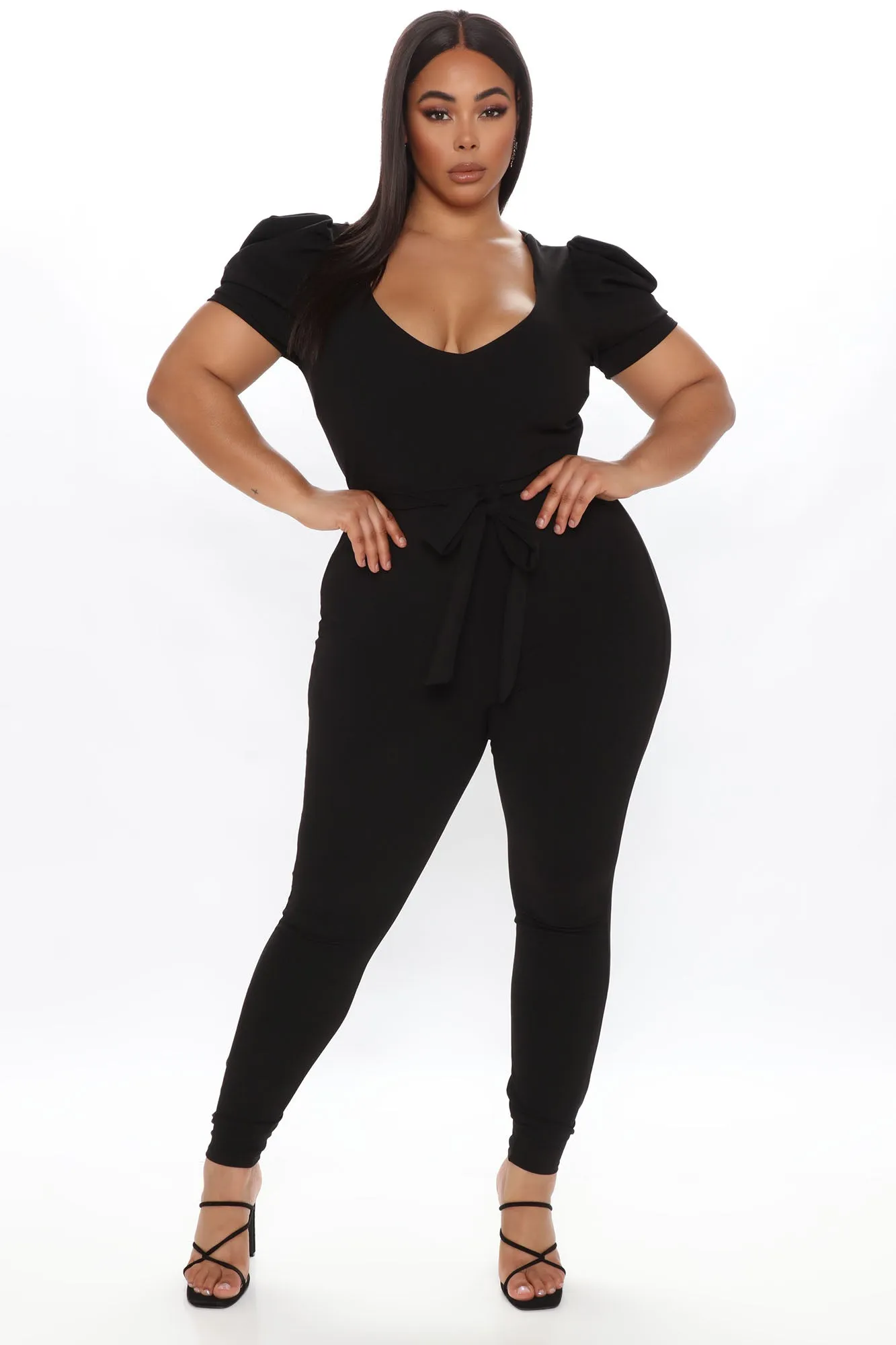 Asking Myself Jumpsuit - Black