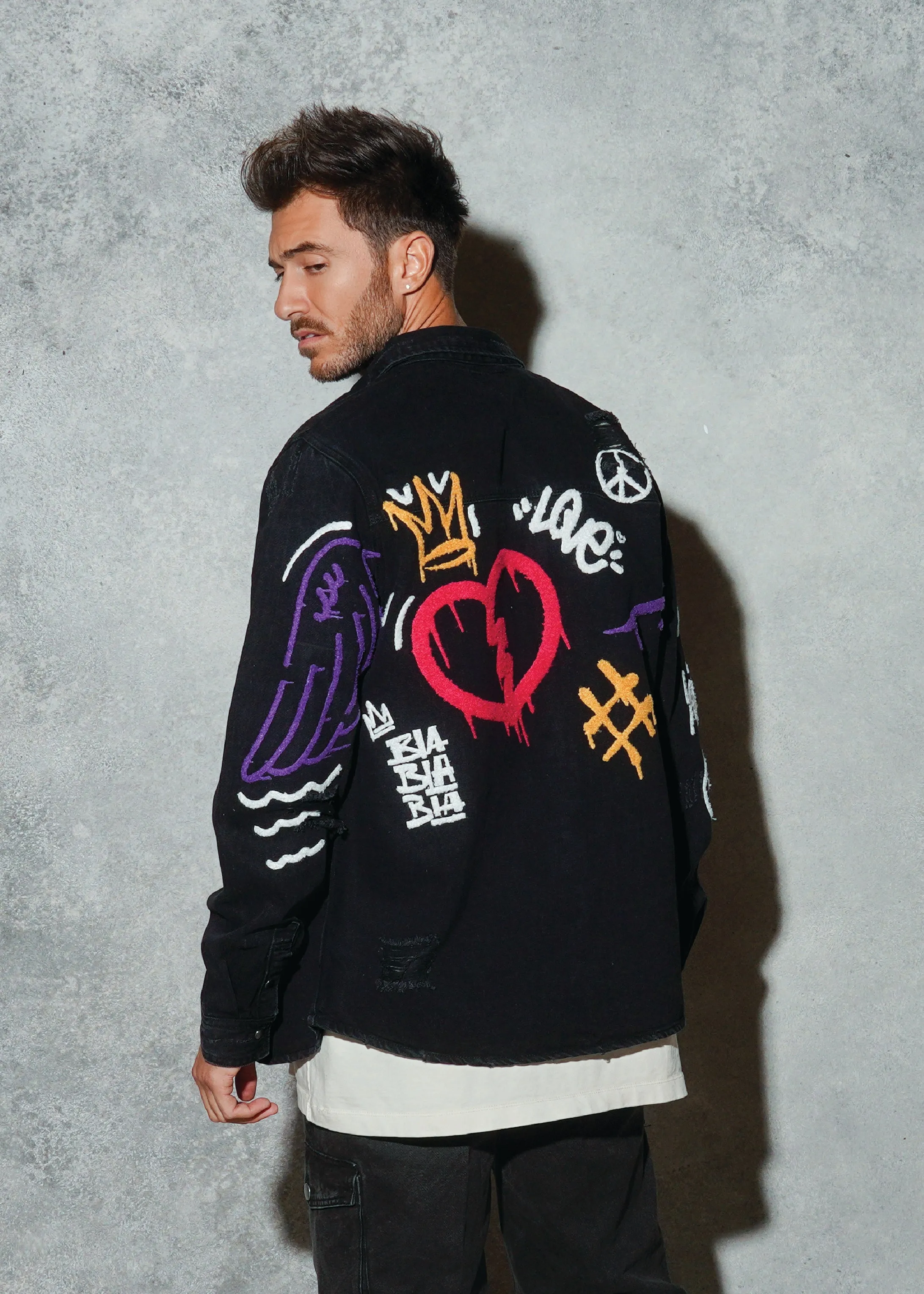 BE EXTRA Men Shirt Jacket