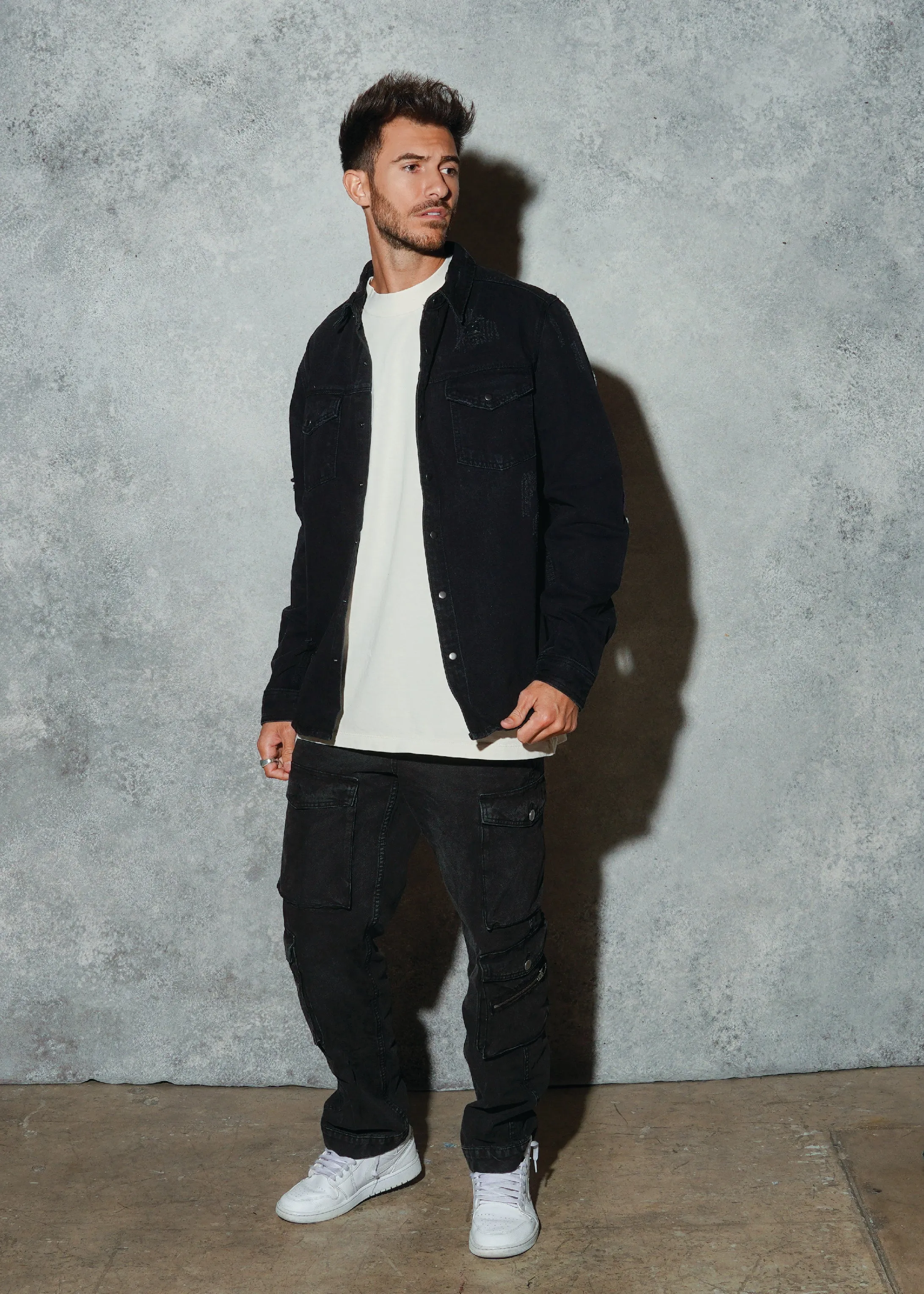 BE EXTRA Men Shirt Jacket