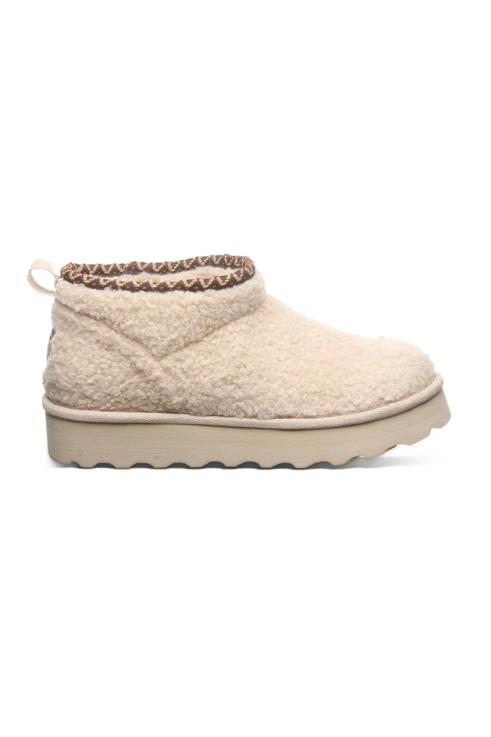 Bearpaw Snuggle Daphne Deco Booties for Women in Oat | 3192W-125 OAT
