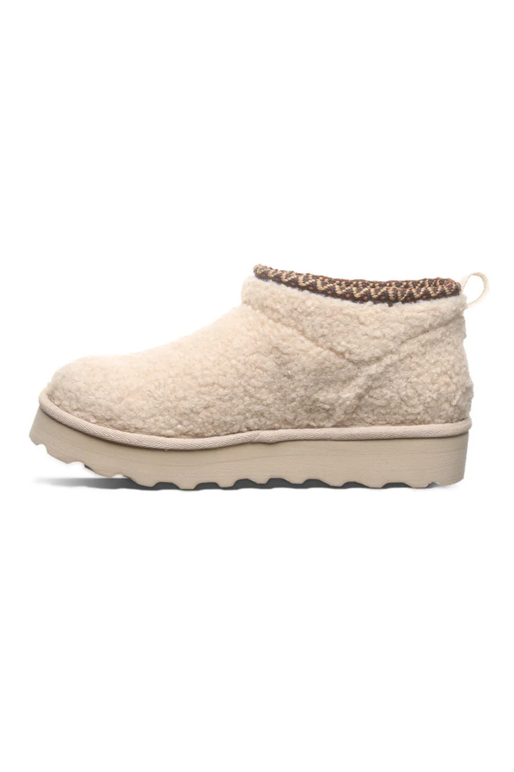 Bearpaw Snuggle Daphne Deco Booties for Women in Oat | 3192W-125 OAT