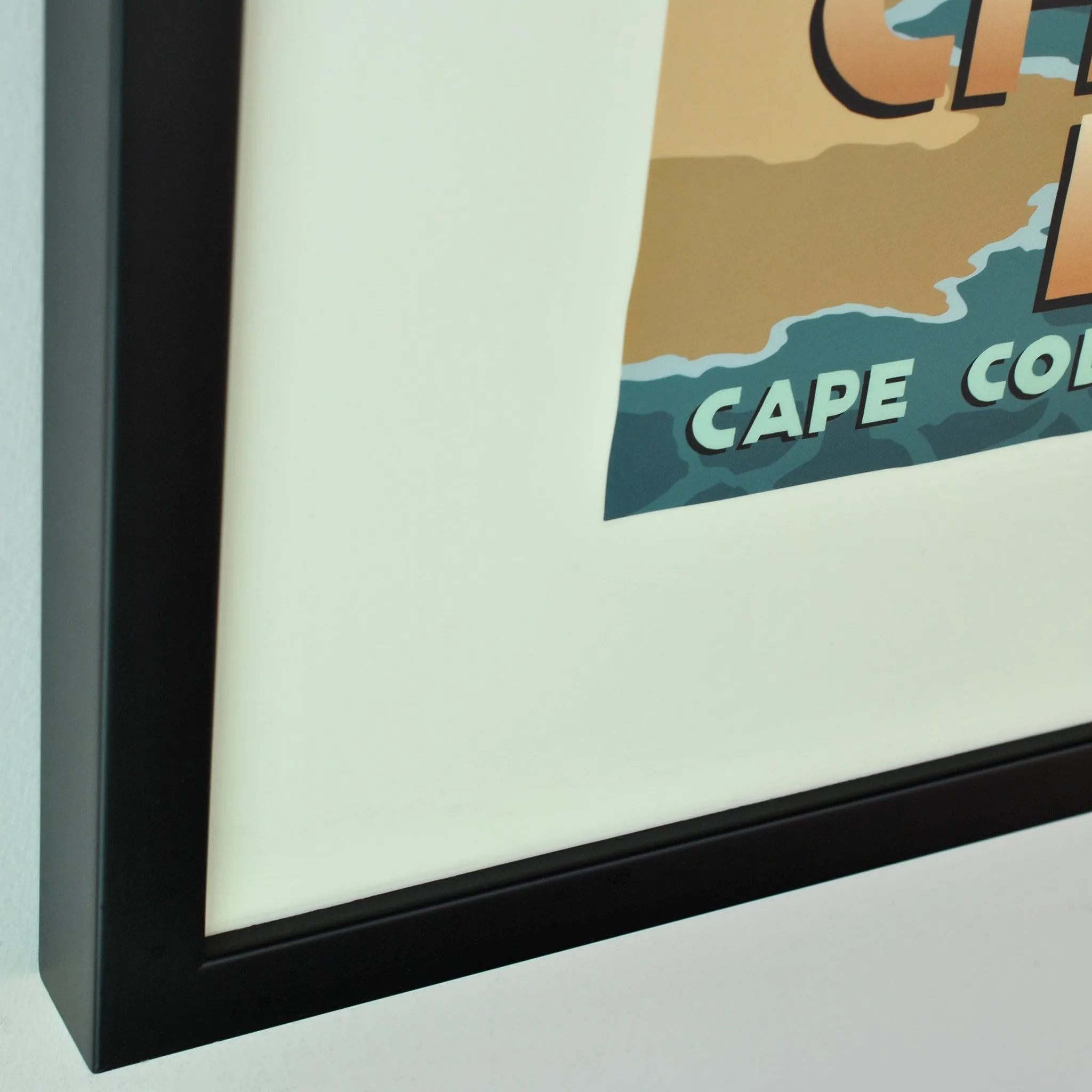 Chatham Light Art Print 18" x 24" Framed Travel Poster By Alan Claude - Massachusetts