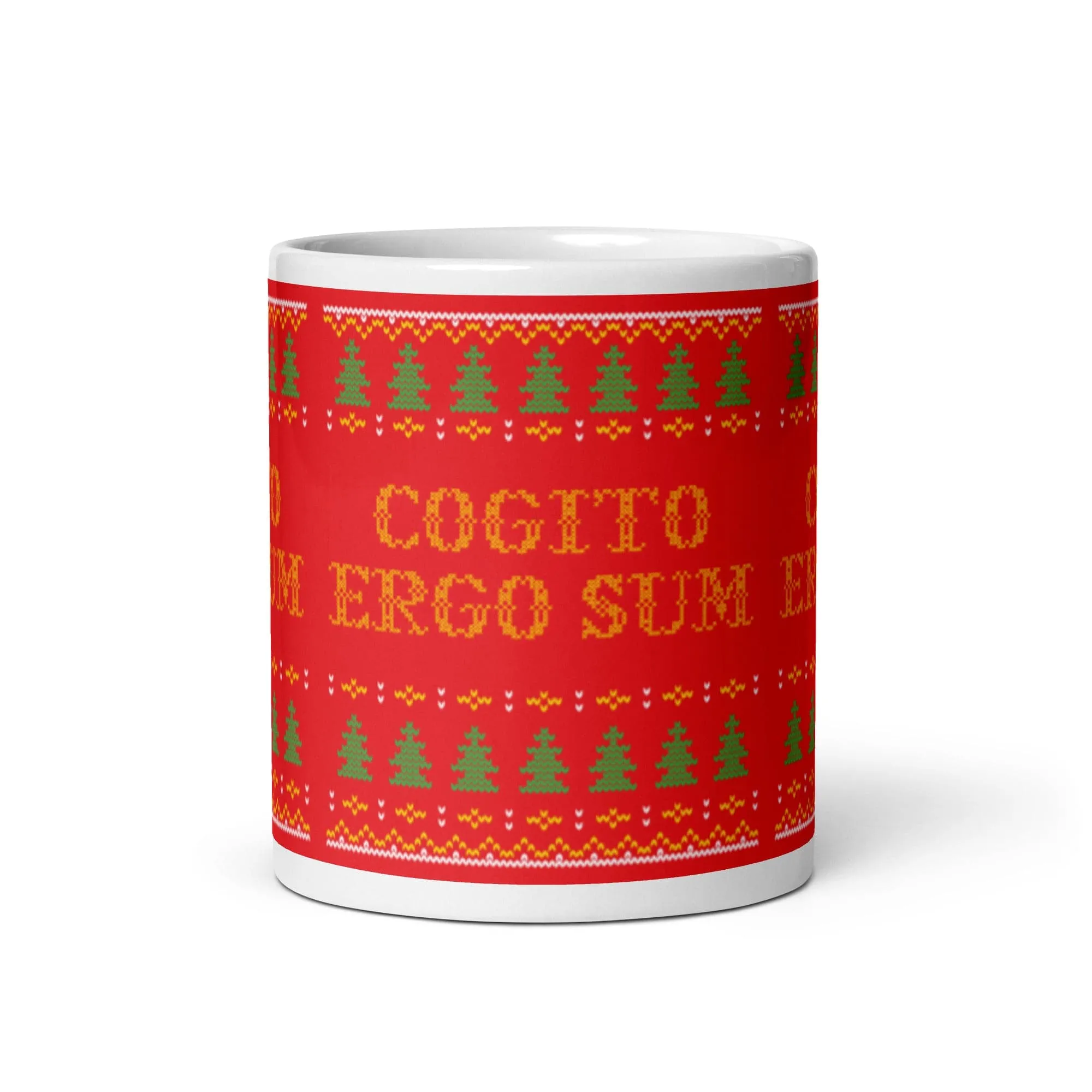 Cogito Ergo Sum - Ugly Xmas Sweater - Mug