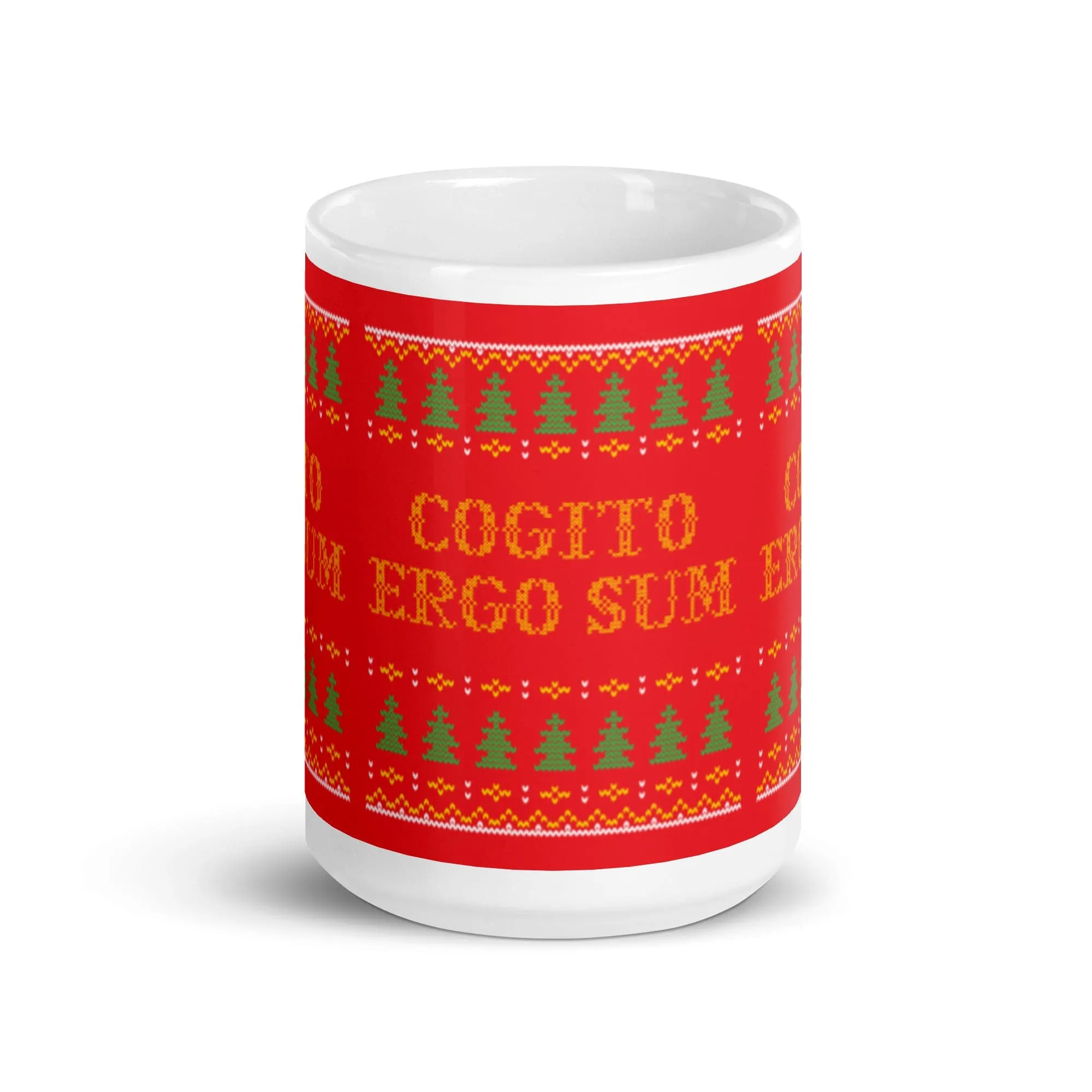 Cogito Ergo Sum - Ugly Xmas Sweater - Mug