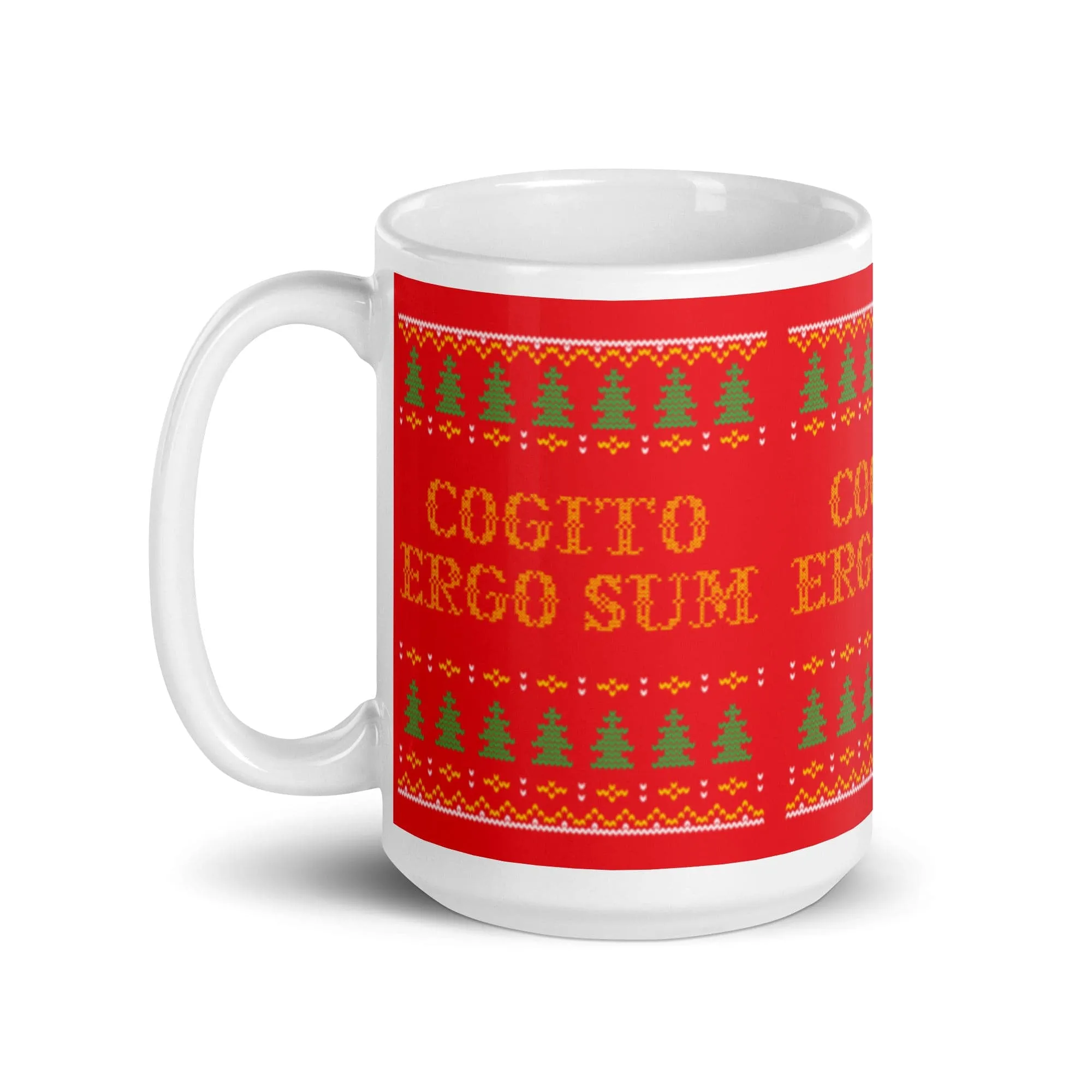 Cogito Ergo Sum - Ugly Xmas Sweater - Mug