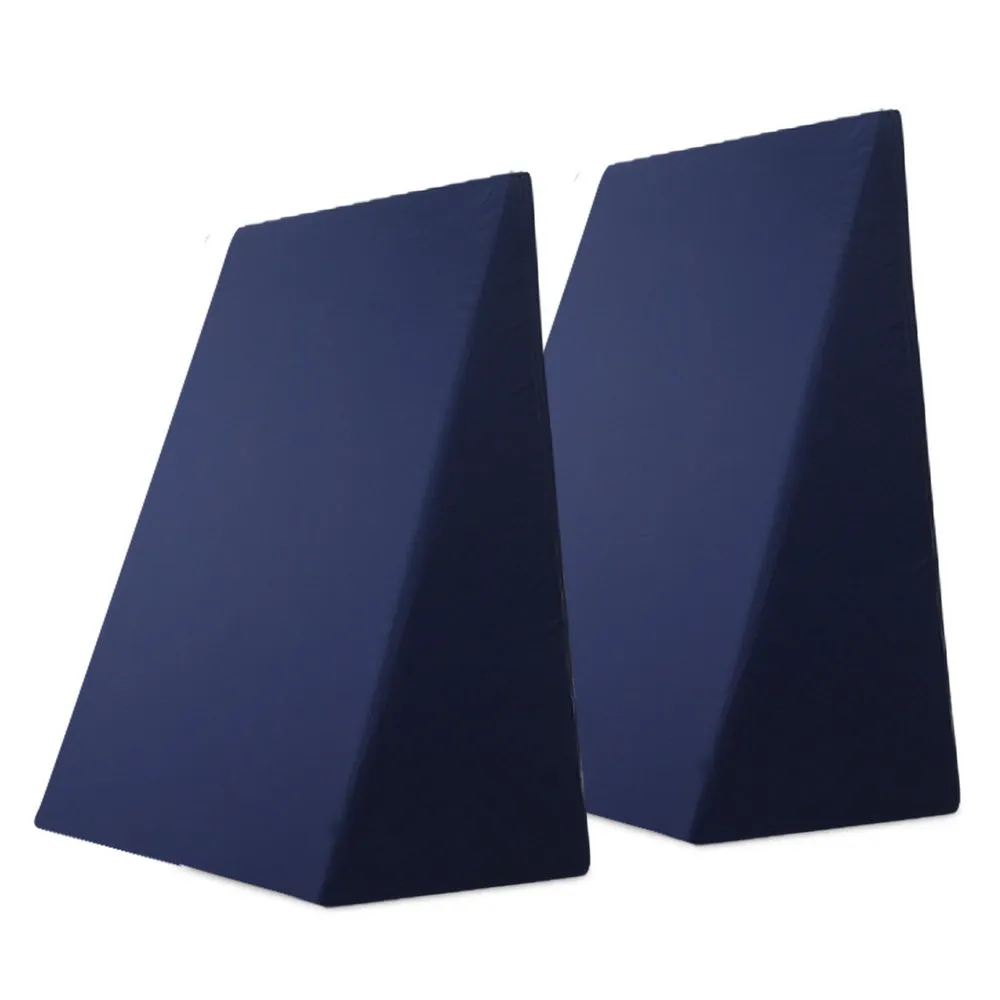 Cool Gel Memory Foam Wedge Pillow Set | Giselle Bedding