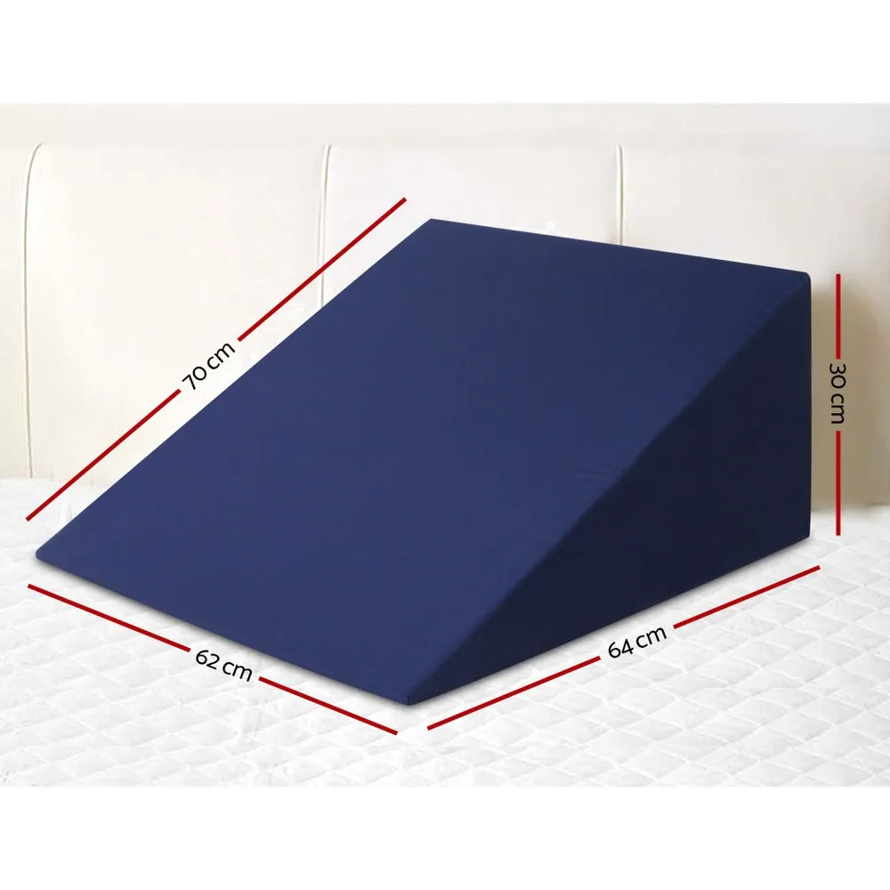 Cool Gel Memory Foam Wedge Pillow Set | Giselle Bedding