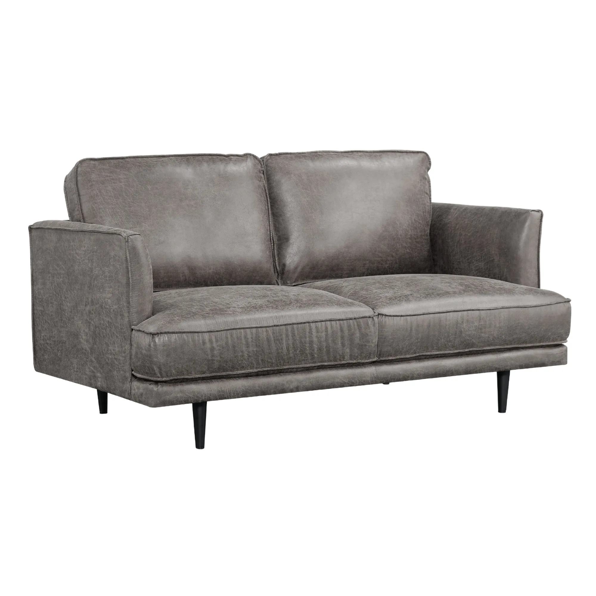 Durable Fabric 3 2 Seater Sofa Set, Cushion Seating, Grey