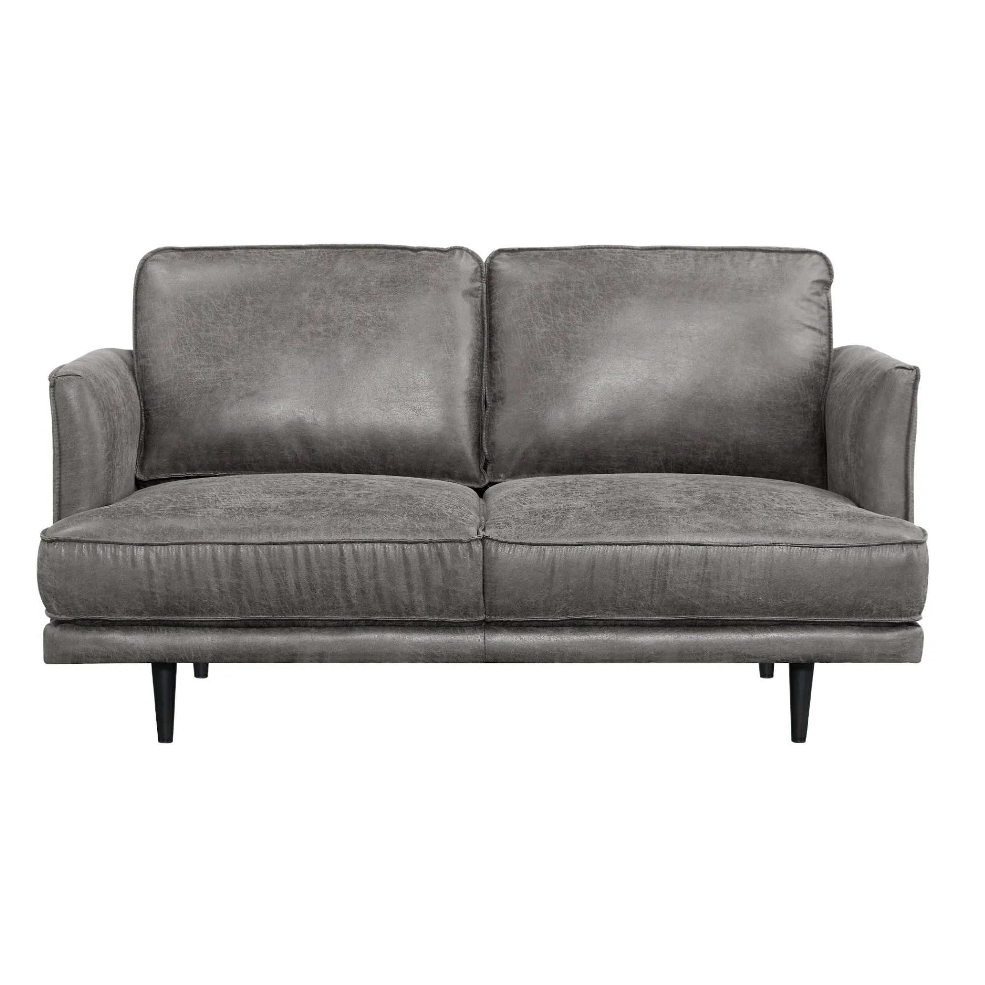 Durable Fabric 3 2 Seater Sofa Set, Cushion Seating, Grey