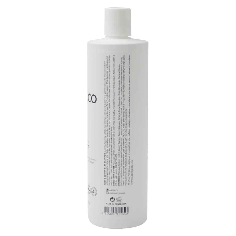 fur baby SHAMPOO