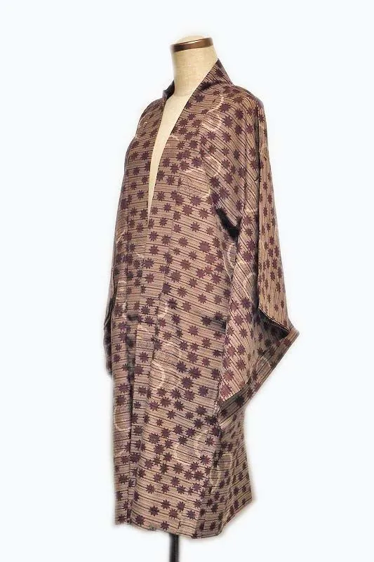 ha0066 haori - haorijJacket -   Japanese vintage jacket silk