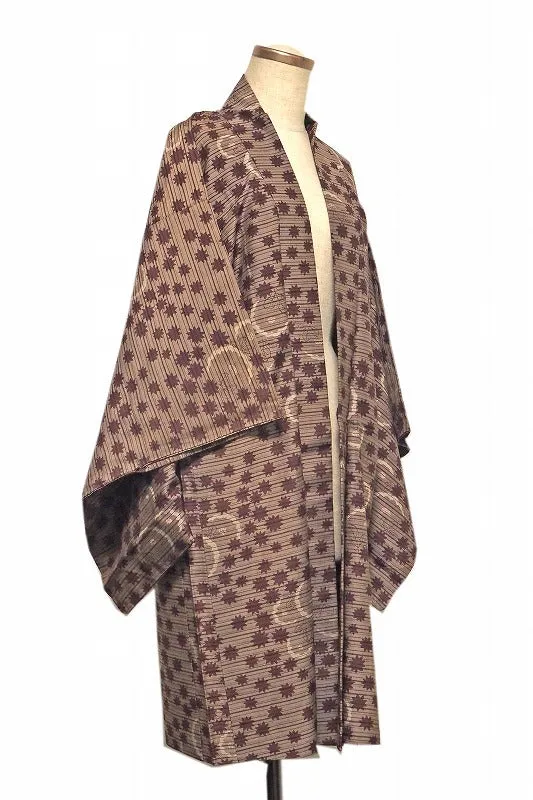 ha0066 haori - haorijJacket -   Japanese vintage jacket silk