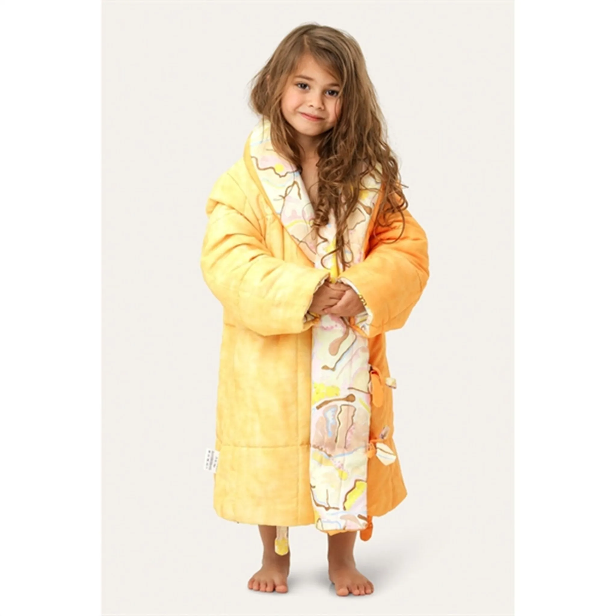 HELMSTEDT Aga Coat Brainprint - Orange - Light Orange