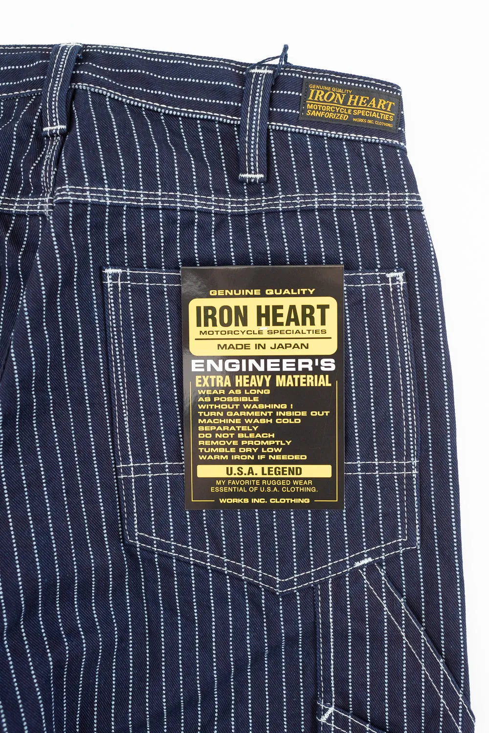 IH-814-IND - 12oz Wabash Painter's Pants - Indigo
