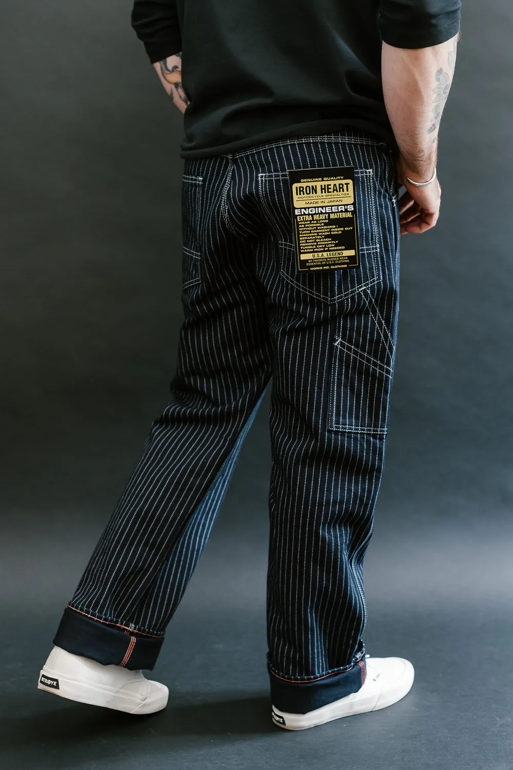 IH-814-IND - 12oz Wabash Painter's Pants - Indigo