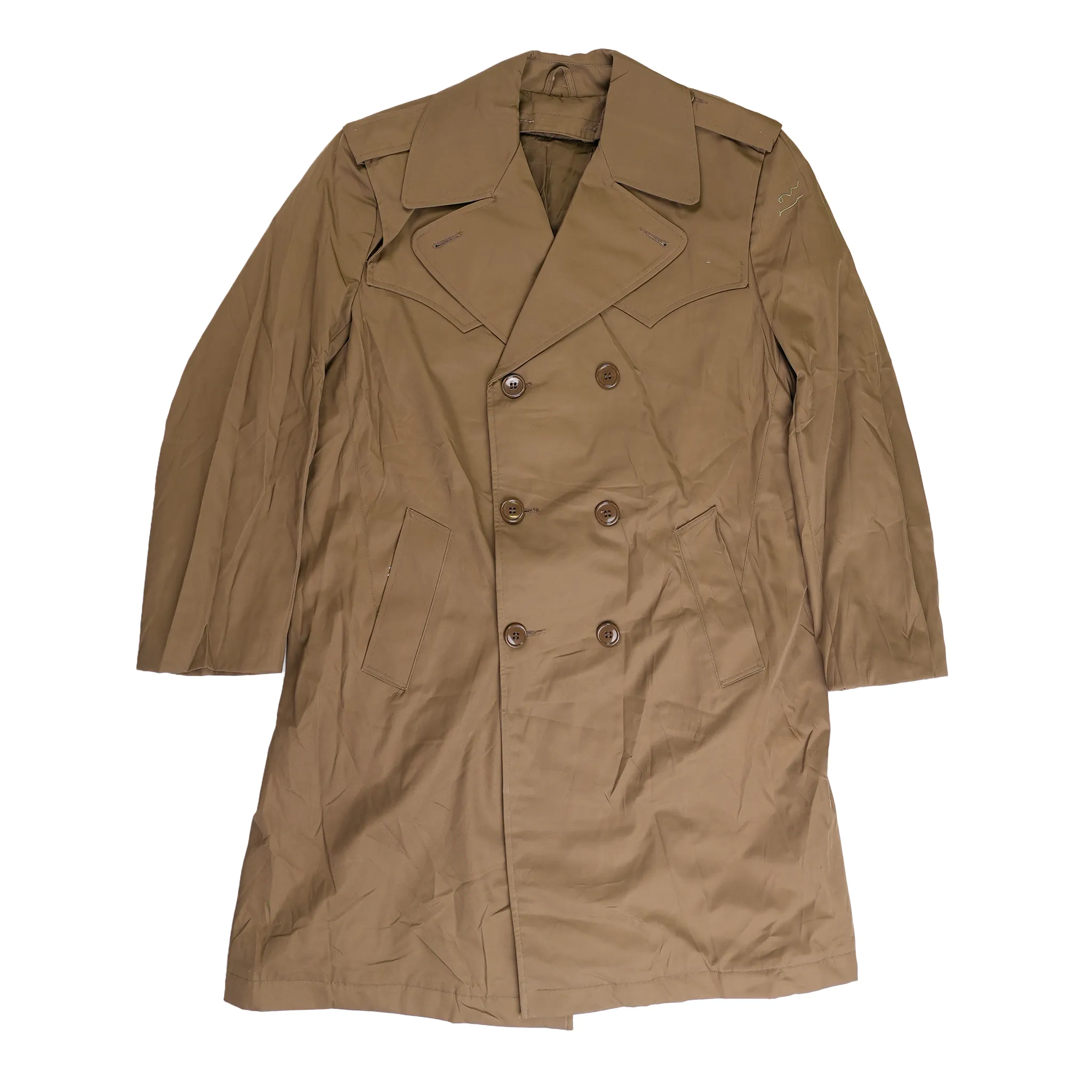 Issued Italian Khaki Trenchcoat w/Liner