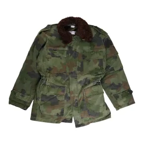 Issued Serbian M93 Oakleaf Parka w/Liner & Faux Fur Collar