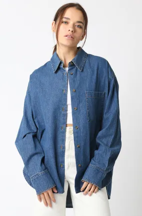 Kristen Denim Top
