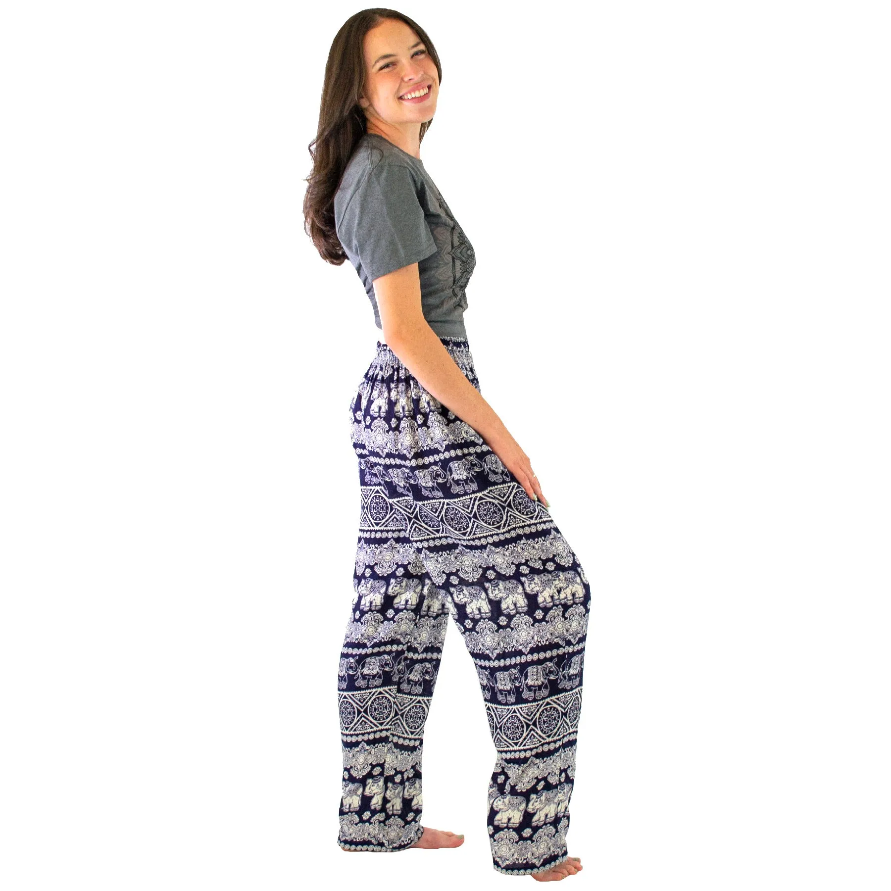 Lucky Elephant Boho Pants