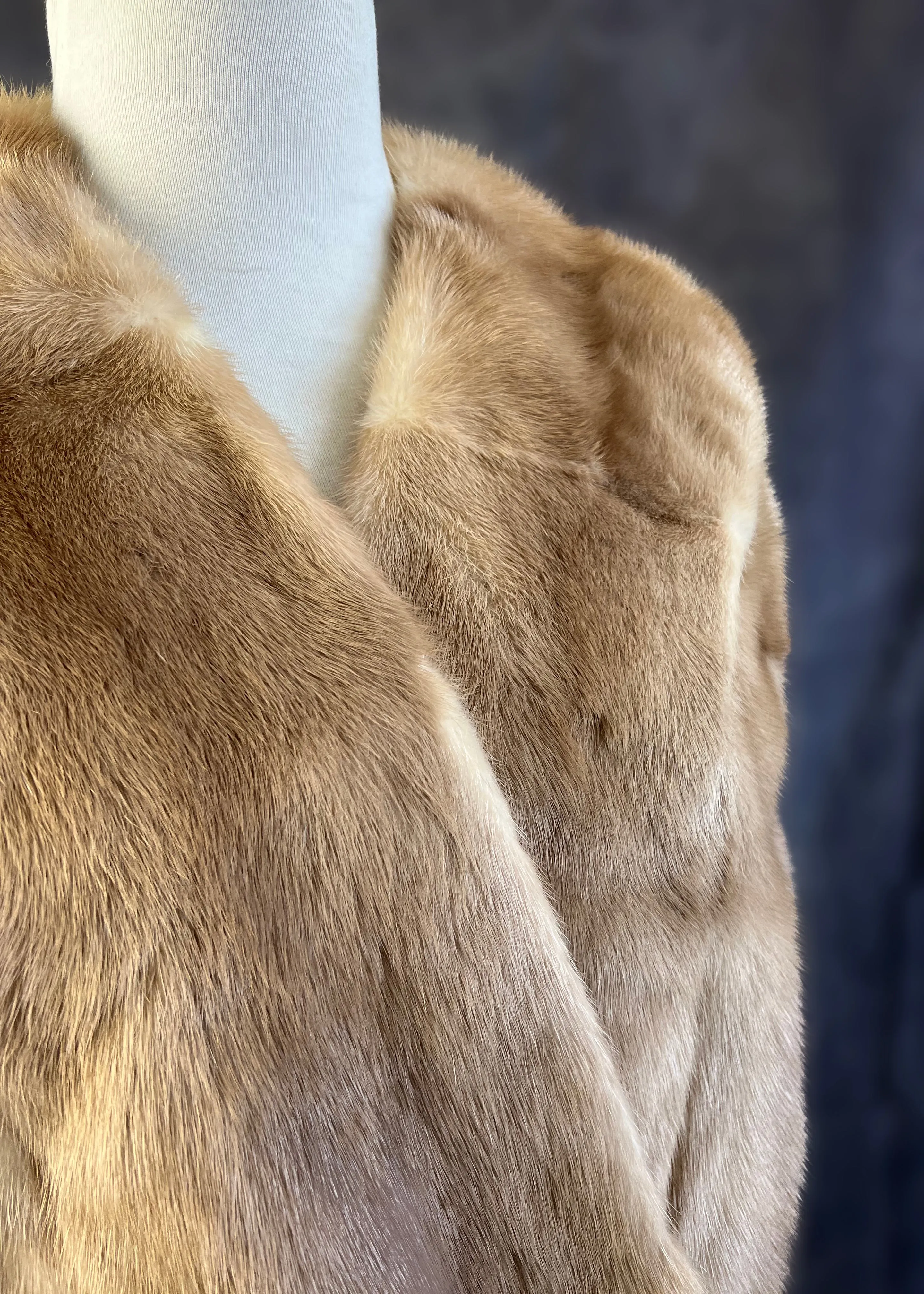 Luxury Real Mink Fur Stole (Mink07)
