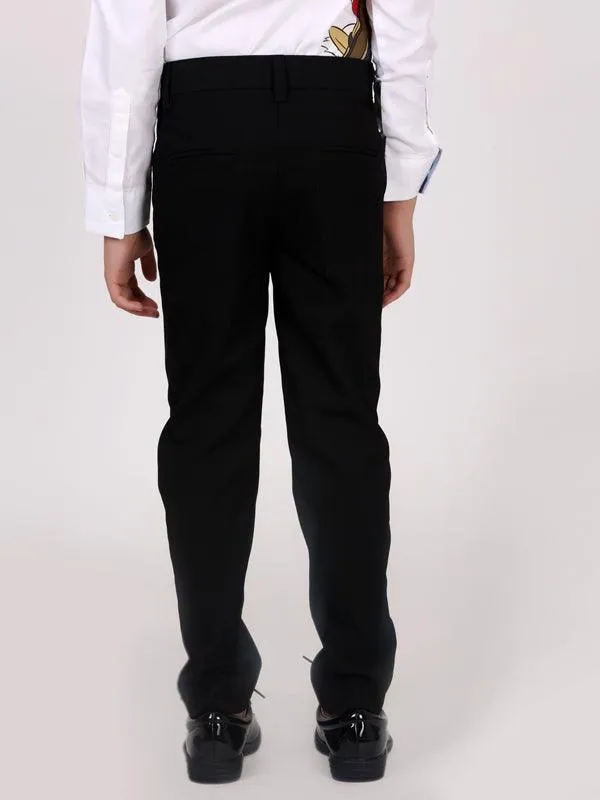 One Friday Classic Black Trouser