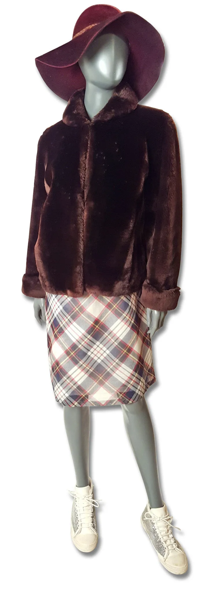 Pristine c1950 Mouton Jacket