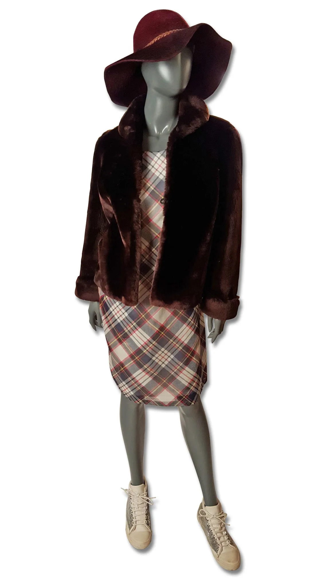 Pristine c1950 Mouton Jacket