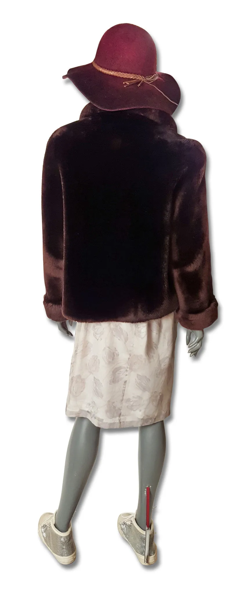 Pristine c1950 Mouton Jacket