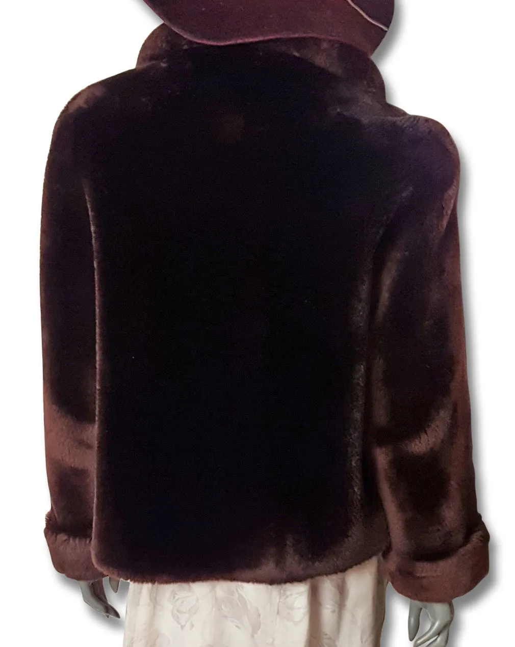 Pristine c1950 Mouton Jacket