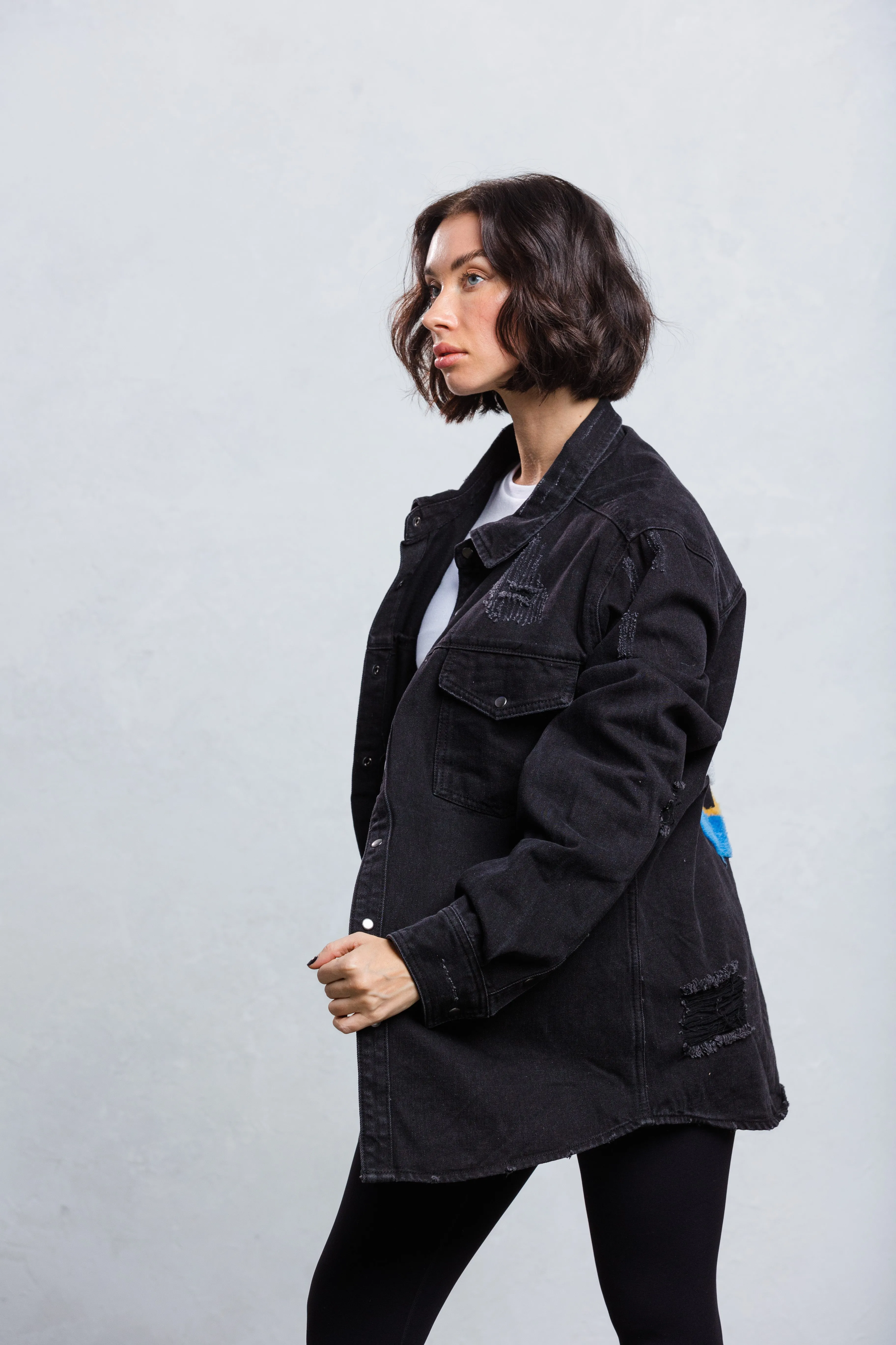 PROTECT YOUR ENERGY Shirt Jacket
