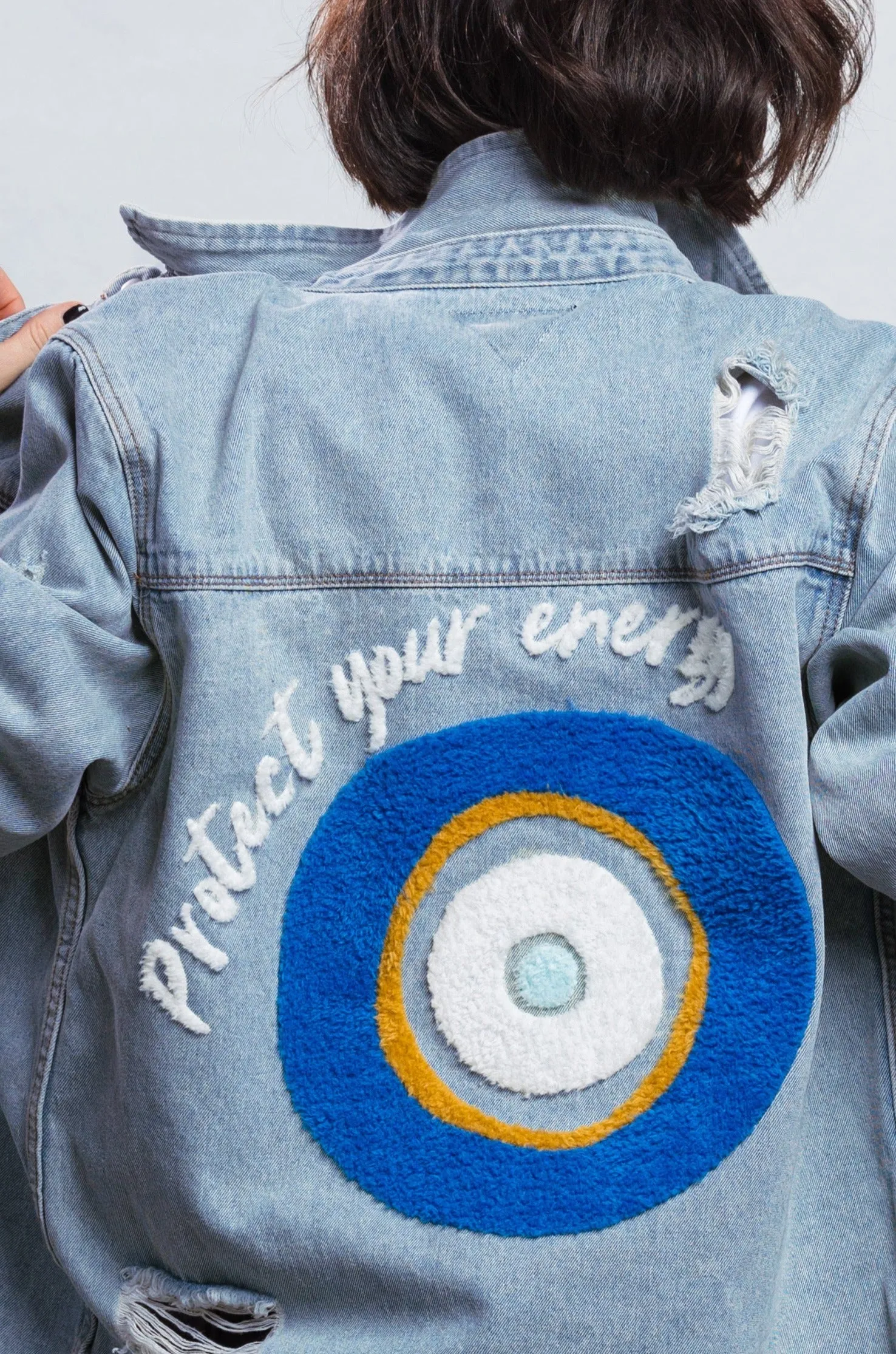 PROTECT YOUR ENERGY Shirt Jacket