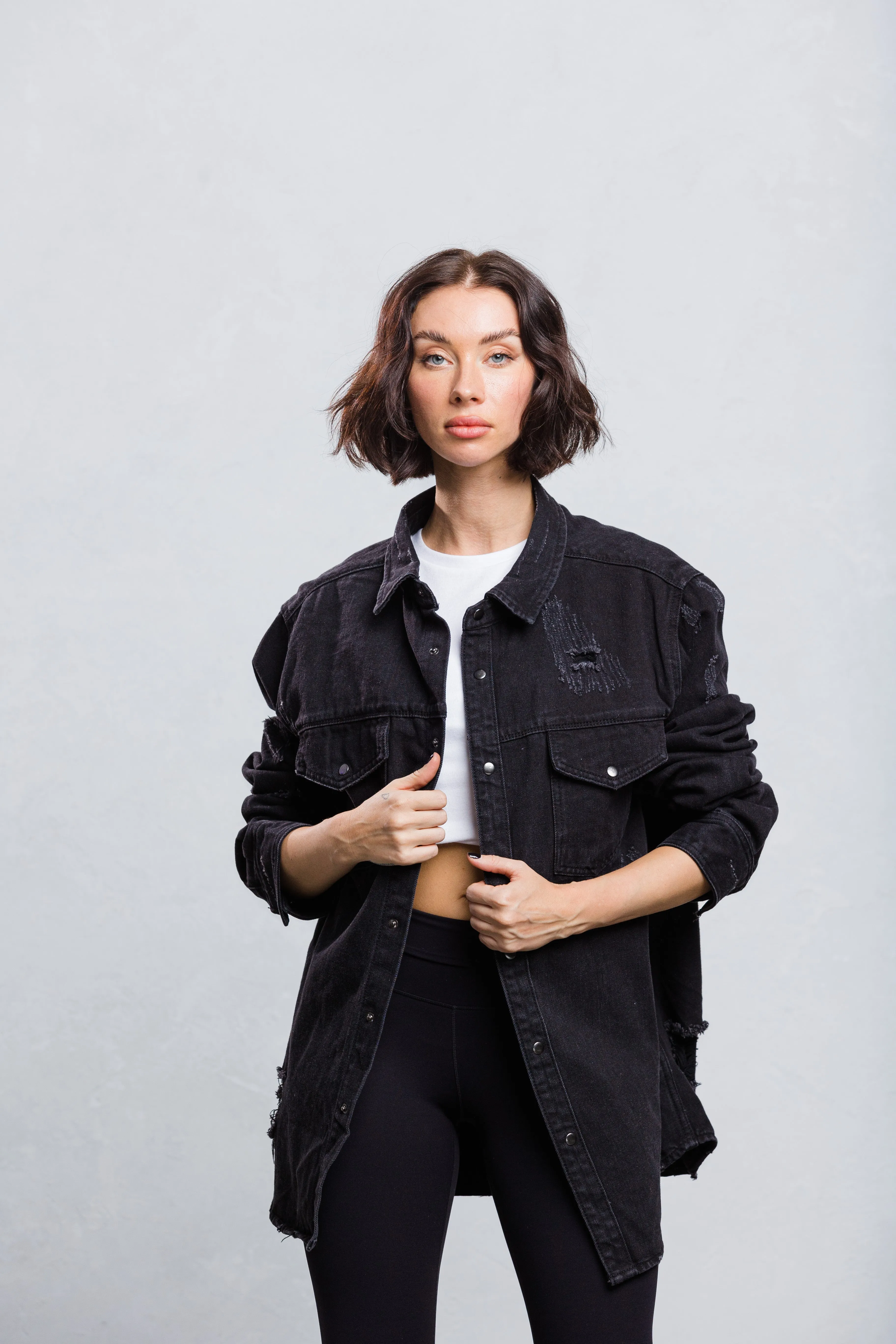 PROTECT YOUR ENERGY Shirt Jacket