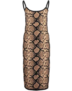 Python Slip Dress