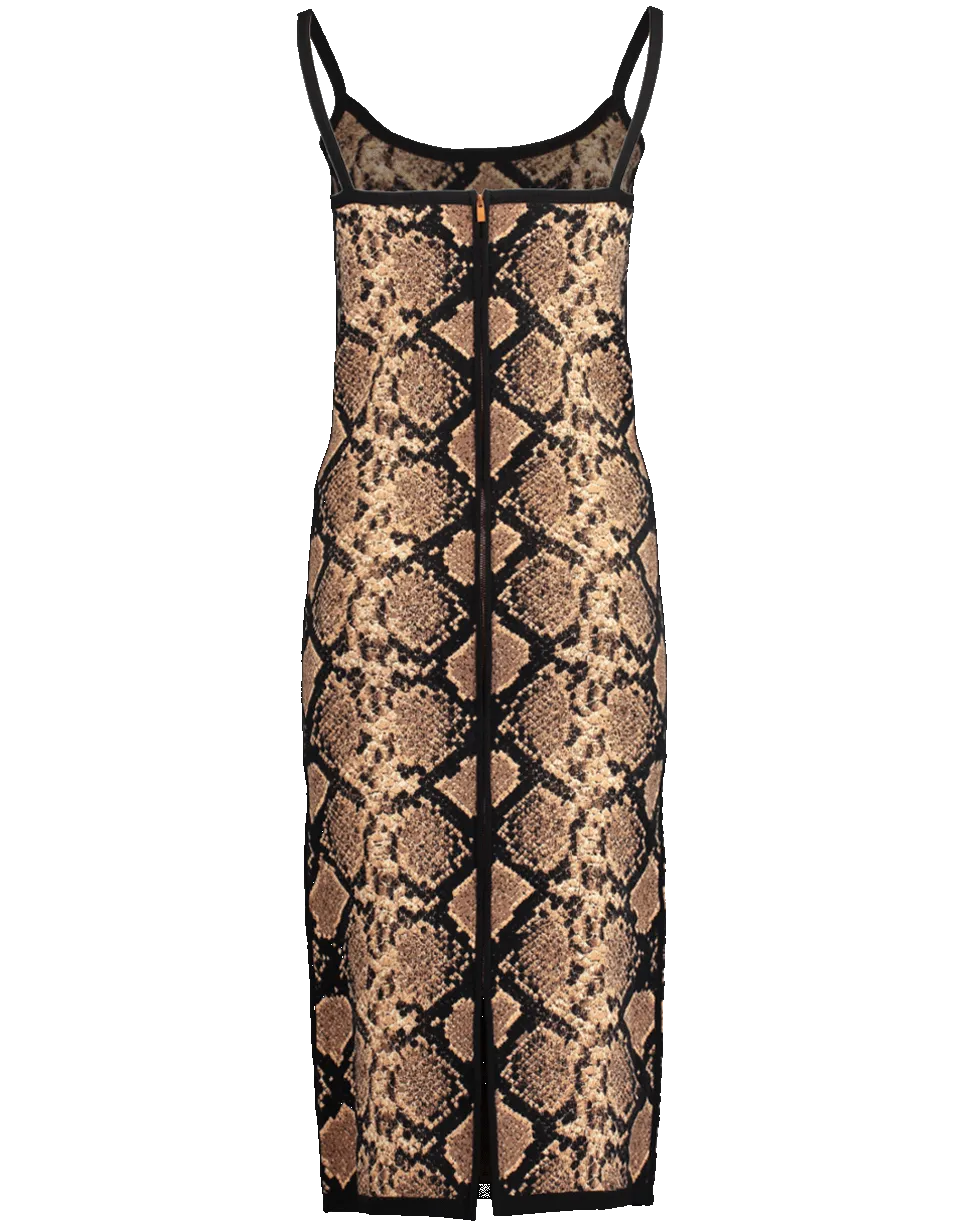 Python Slip Dress