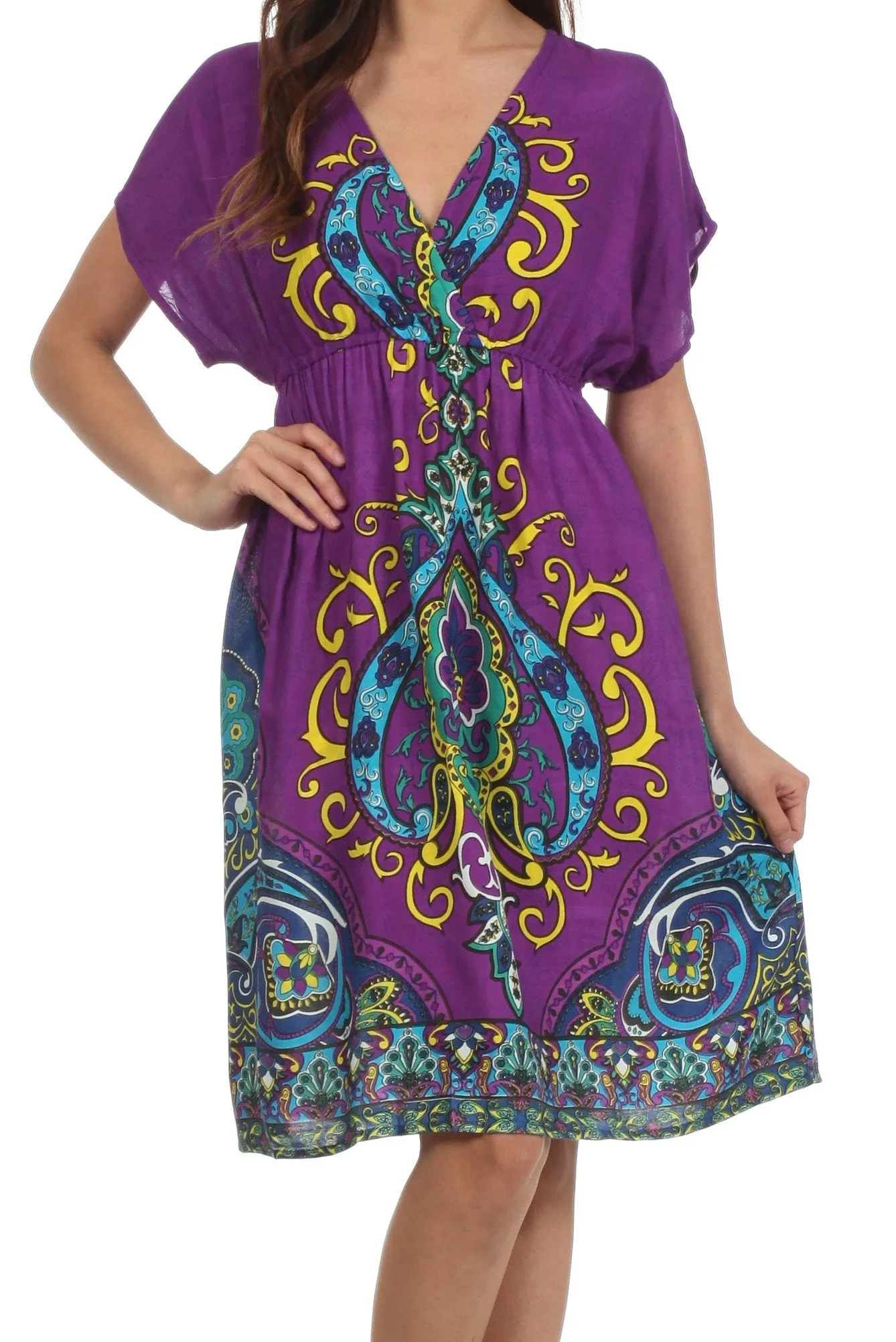 Sakkas Ramya Exotic Dress / Coverup