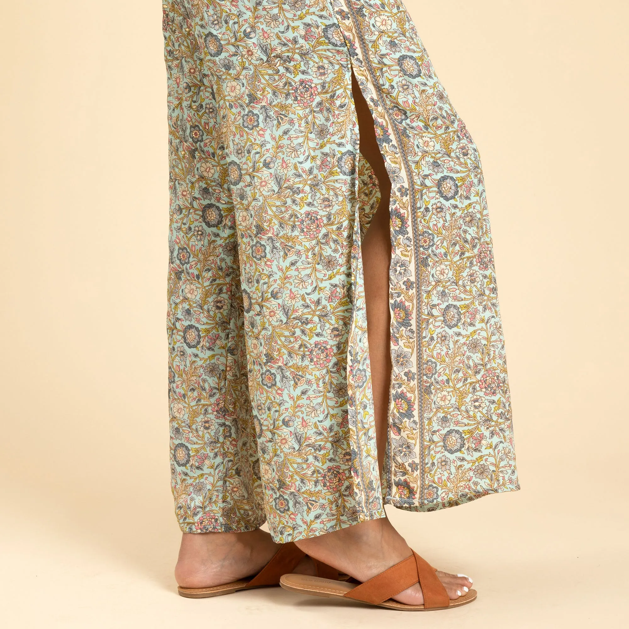 Saree Inspired Strapless Jumpsuit