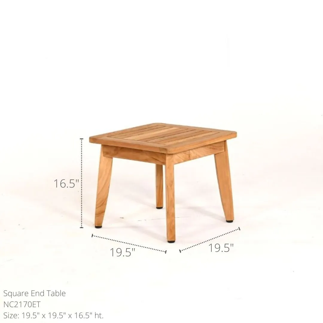 Seaside Square End Table