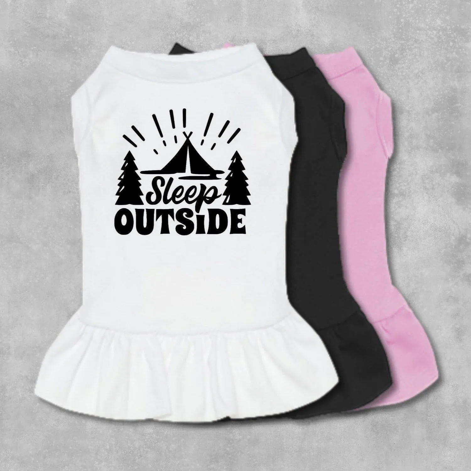 Sleep Outside Pet Dress