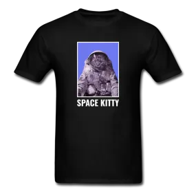 Space Kitty Men's Funny T-Shirt