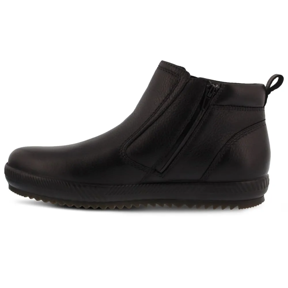 Spring Step Shoes Gustavo Men's Premium Leather Fur Ankle Boots