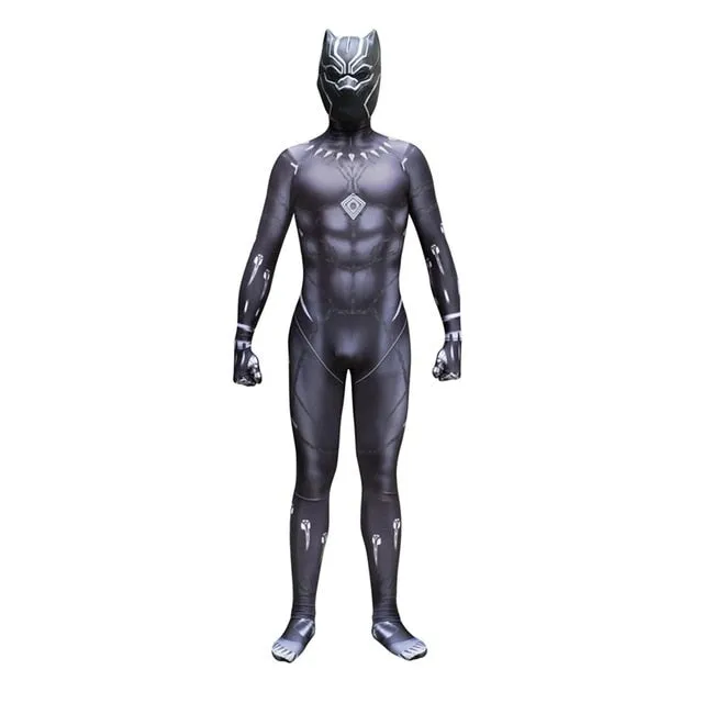 T'Challa Wakanda King Cosplay Costume Jumpsuit