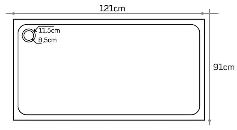 TCSC | Shell Stone Limestone Rectangular Shower Base Hand-carved from Solid Block (W)36" (L)48"