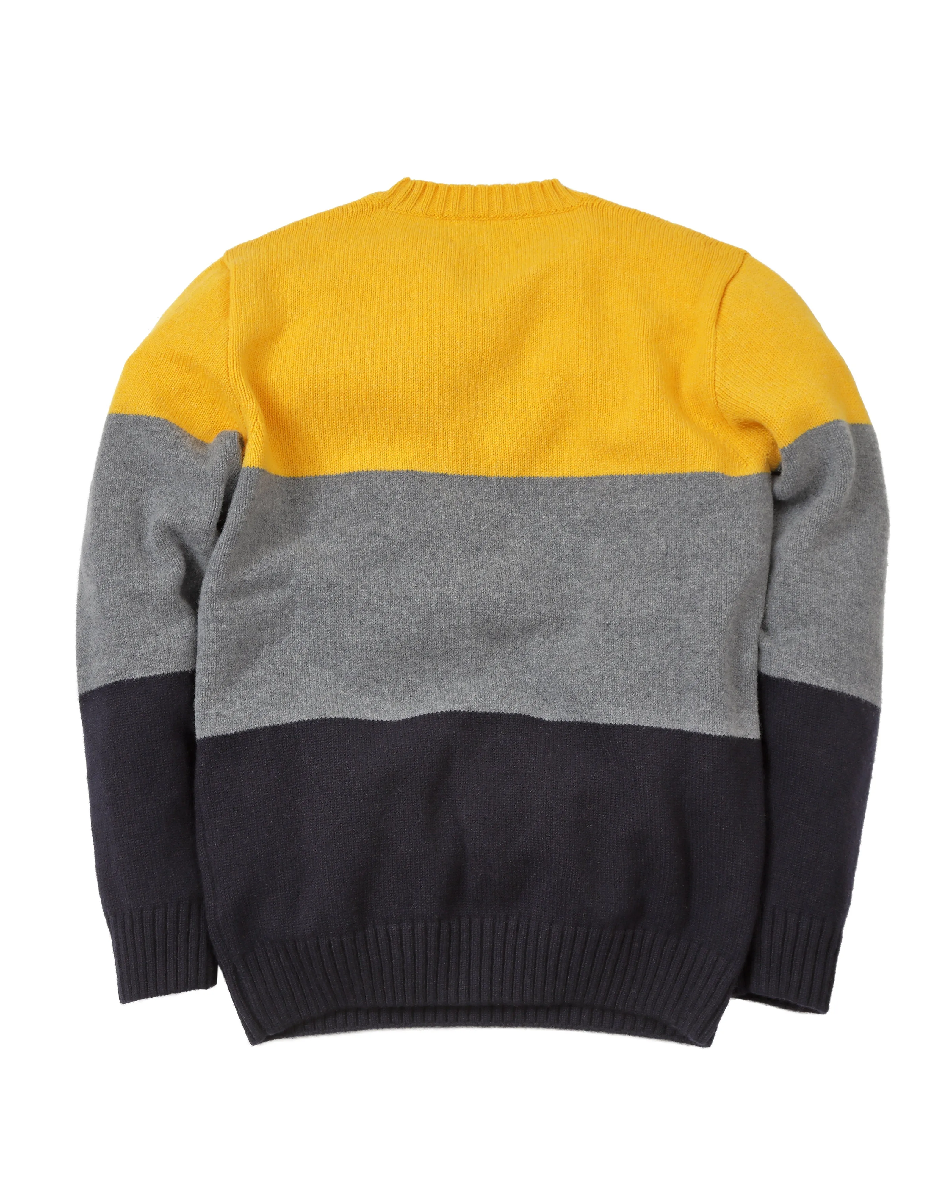 Tri-Stripe Lambswool Crew