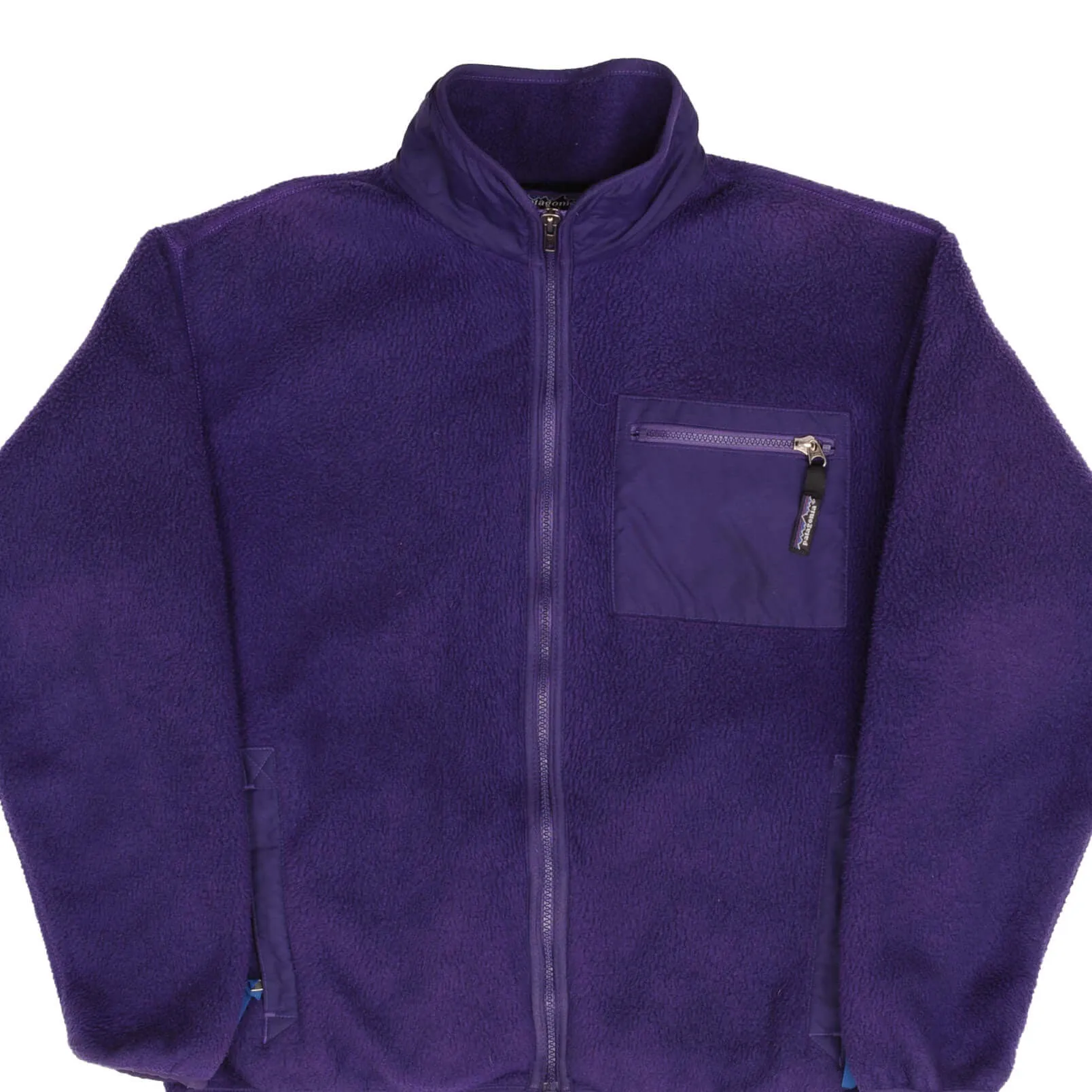 VINTAGE PATAGONIA RETRO-X DEEP PILE 1990S FLEECE WOMEN JACKET SIZE 12 MADE USA